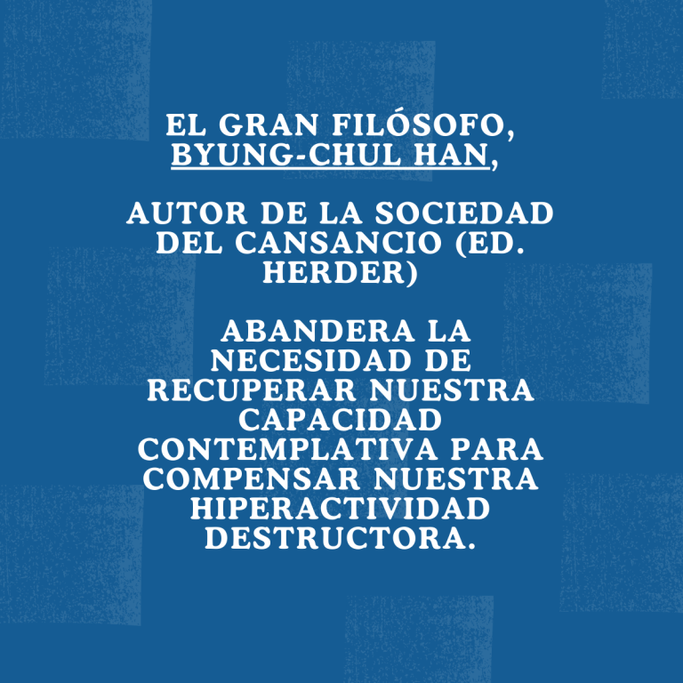 La sociedad cansada por ansiedad. Deja de correr y avanza.